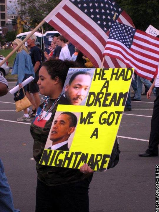 Not so dreamy now. Obama has done more to damage the stature of blacks than anyone in history....